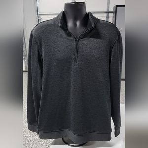 Under Armour Quarter Zip Sweatshirt Gray Size XL